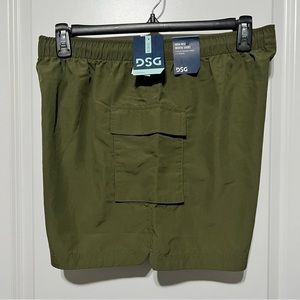 DSG Women’s 3” Everyday High Rise Cargo Woven Short, Inky Olive